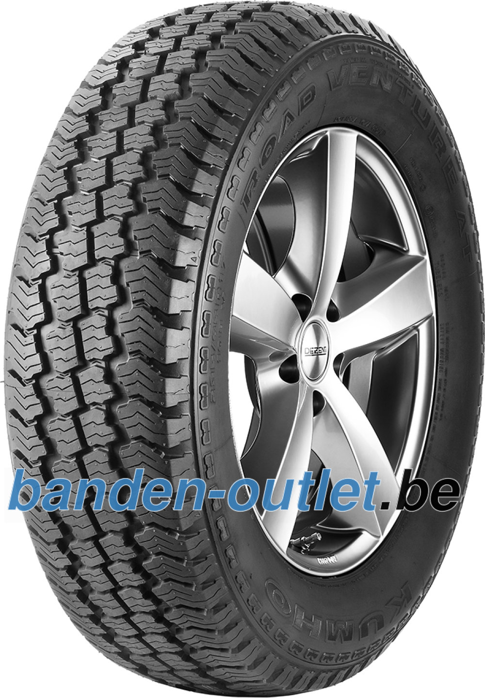 Kumho Road Venture AT KL78 ( LT225/75 R16 110/107Q 8PR OWL ) Kumho Road Venture AT KL78 ( LT225/75 R16 110/107Q 8PR OWL )