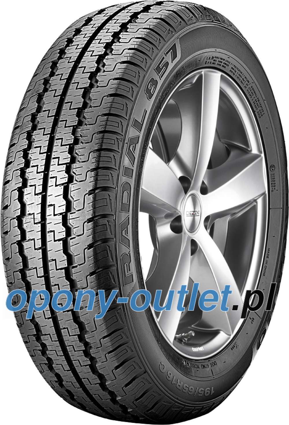 Kumho Radial 857 ( 195/75 R14C 106/104R 8PR ) Kumho Radial 857 ( 195/75 R14C 106/104R 8PR )