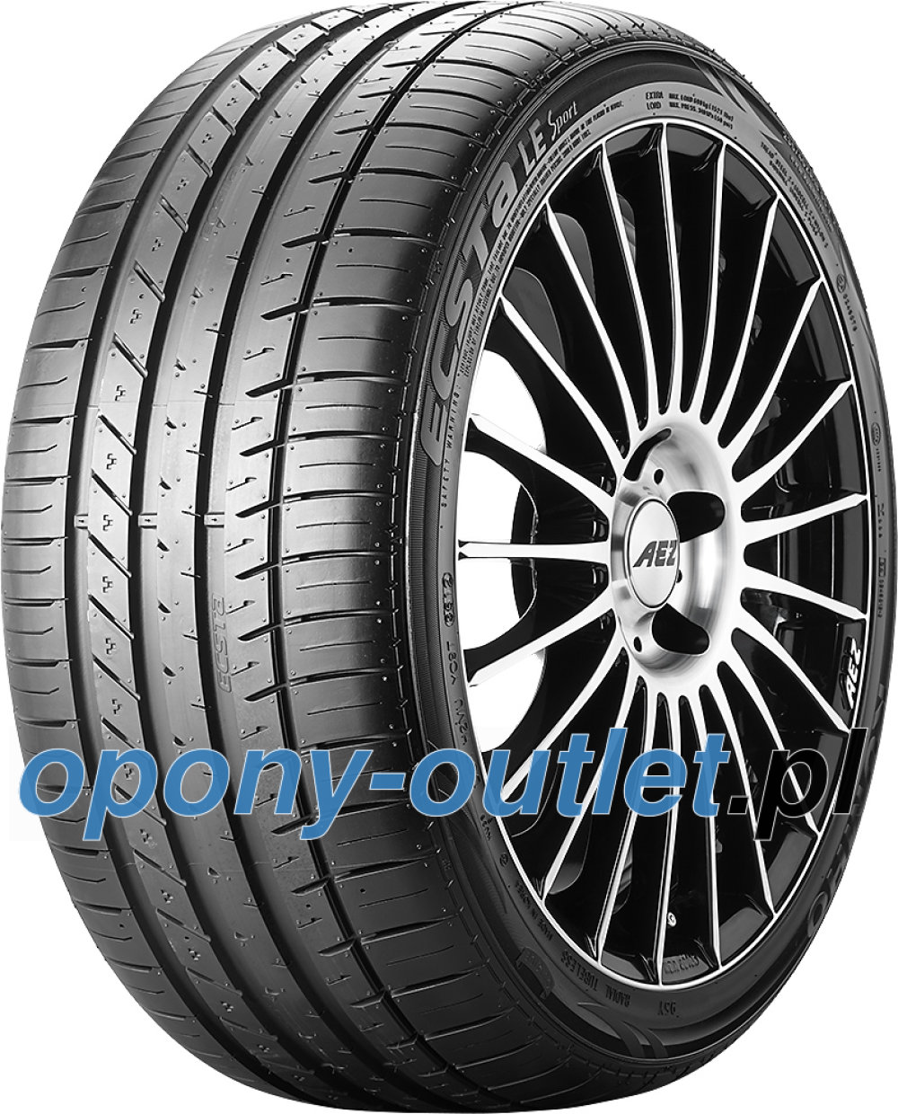 Kumho Ecsta Le Sport KU39 ( 245/35 ZR19 93Y XL z listwą ochraniającą felgę (FSL) ) Kumho Ecsta Le Sport KU39 ( 245/35 ZR19 93Y XL z listwą ochraniającą felgę (FSL) )