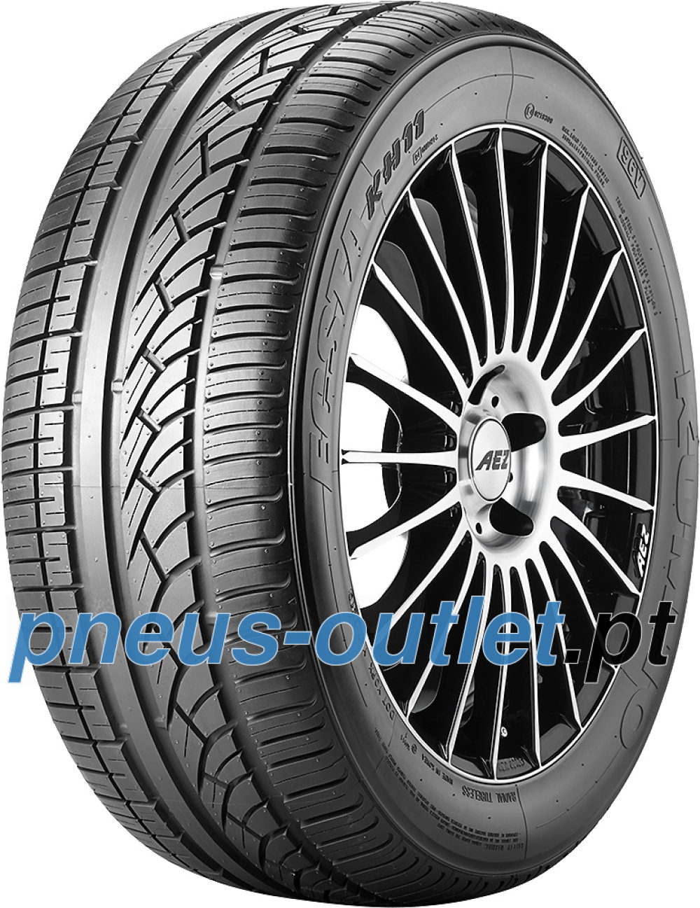 Kumho Ecsta KH11 ( 155/60 R15 74T com protecção da jante e estrias (FSL) ) Kumho Ecsta KH11 ( 155/60 R15 74T com protecção da jante e estrias (FSL) )