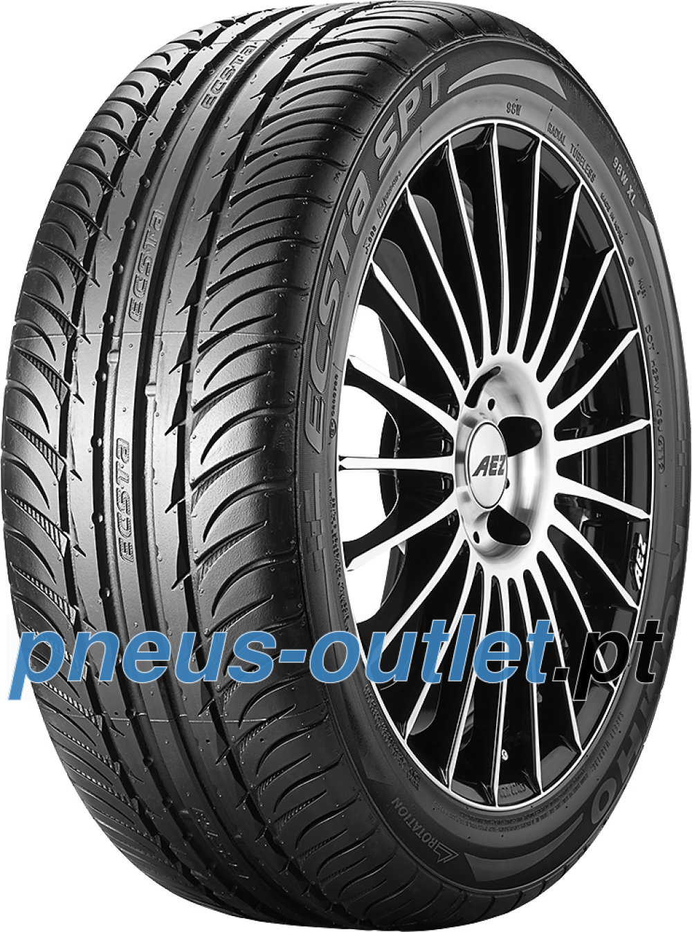 Kumho Ecsta SPT KU31 ( 215/40 ZR16 86W XL com protecção da jante e estrias (FSL) ) Kumho Ecsta SPT KU31 ( 215/40 ZR16 86W XL com protecção da jante e estrias (FSL) )