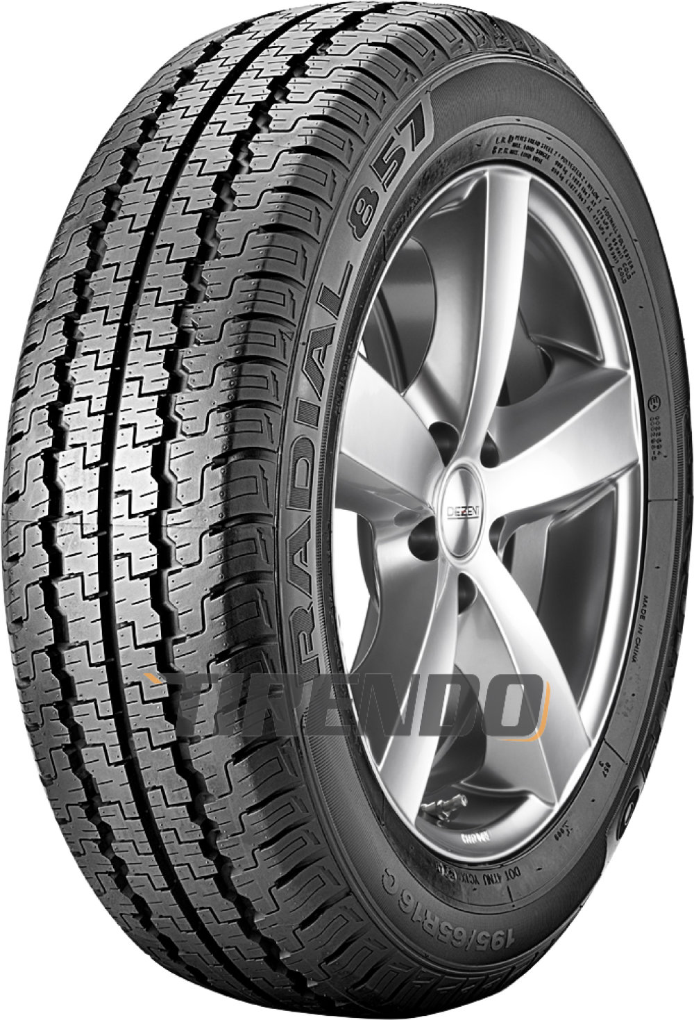 Kumho Radial 857 ( 205/75 R14C 109/107R 8PR )