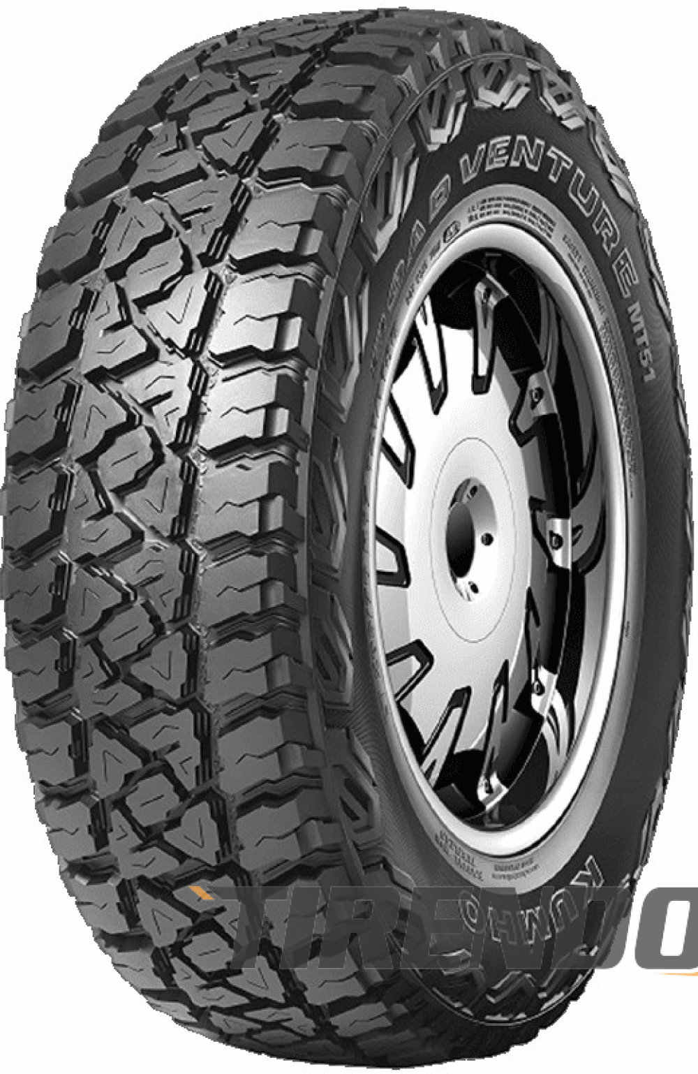 Kumho Road Venture MT51 ( 265/60 R18 119/116Q 10PR, POR )