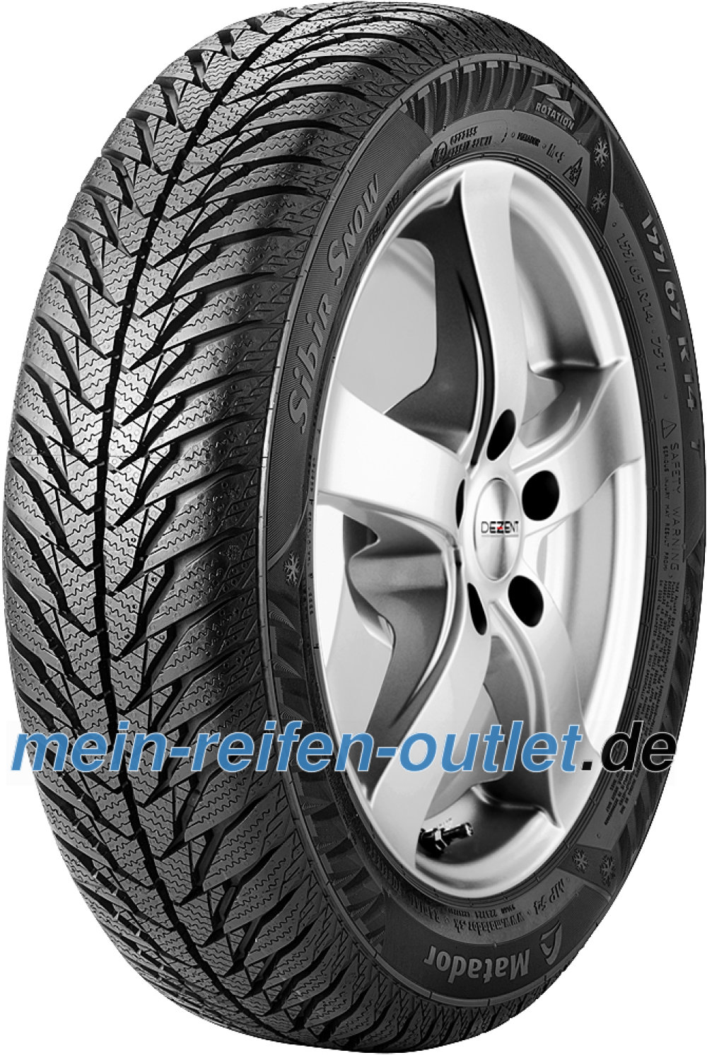 Matador MP54 Sibir Snow ( 175/65 R15 84T ) Matador MP54 Sibir Snow ( 175/65 R15 84T )