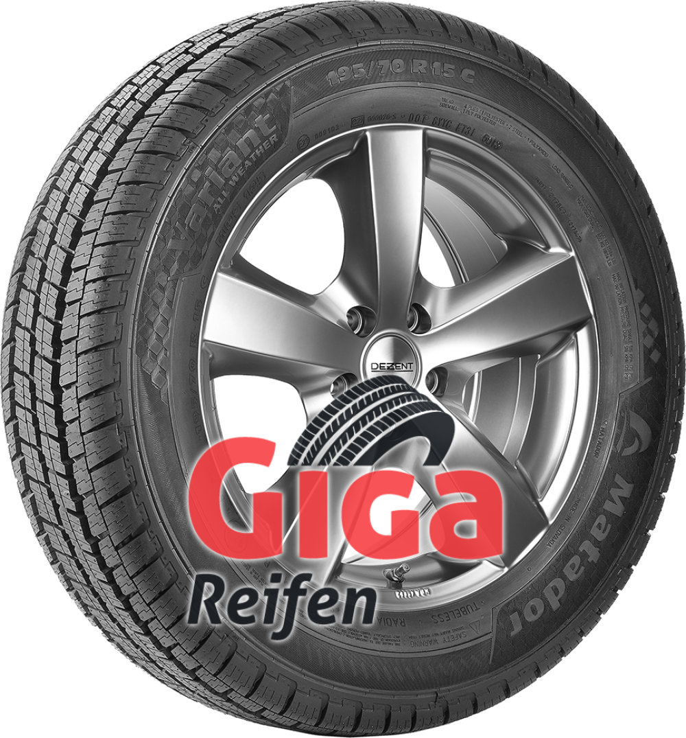 Matador MPS125 Variant All Weather 195/65 R16C 104/102T 8PR - giga ...