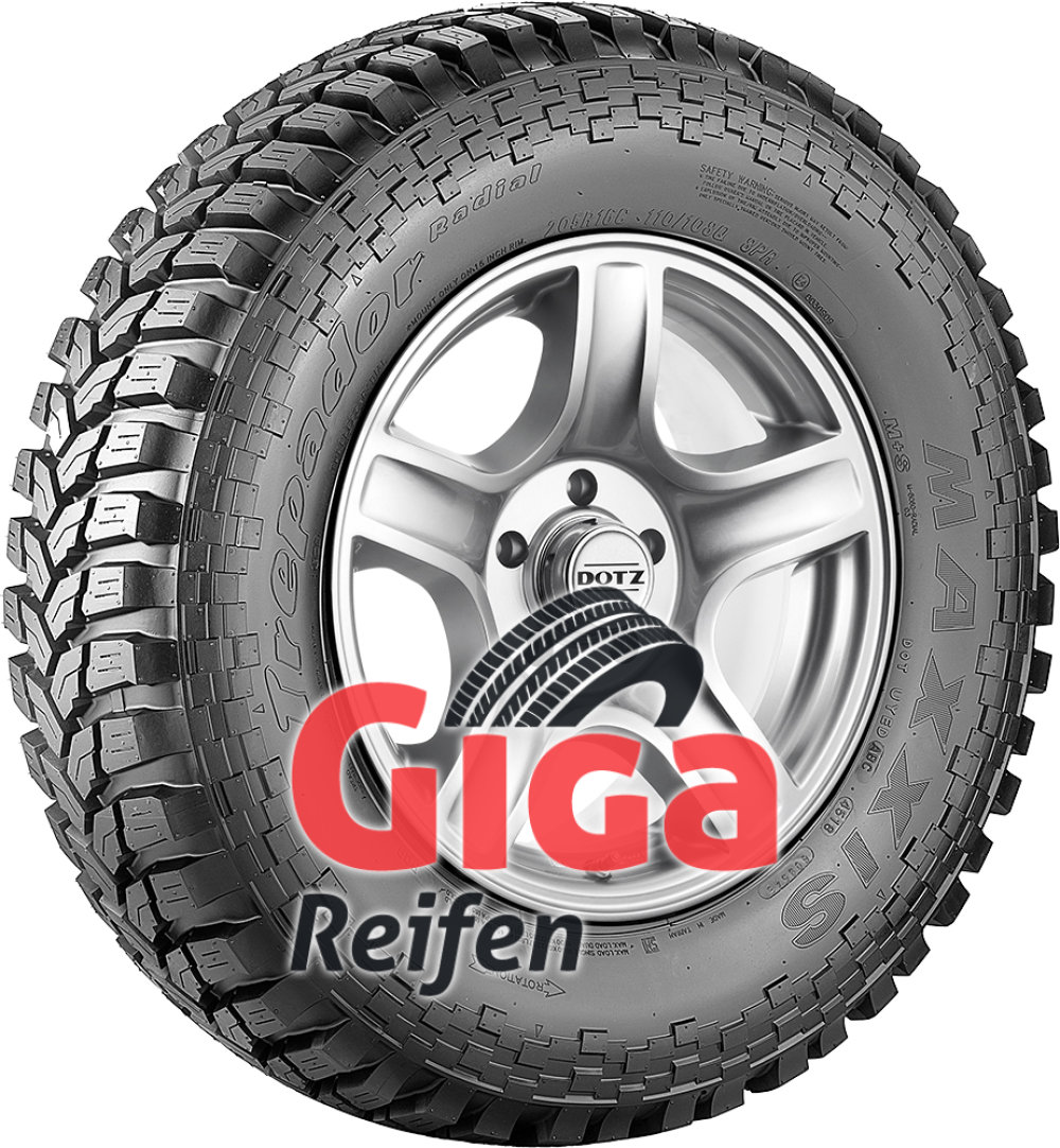 Maxxis M8060 Trepador 205/70 R15C 104/102Q 6PR, POR - giga-reifen.de