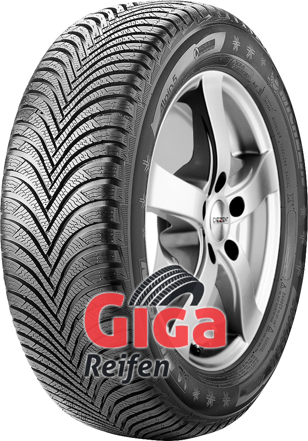 Michelin Alpin 5 ( 205/45 R16 87H XL , mit Felgenschutzleiste (FSL) ) Michelin Alpin 5 ( 205/45 R16 87H XL , mit Felgenschutzleiste (FSL) )
