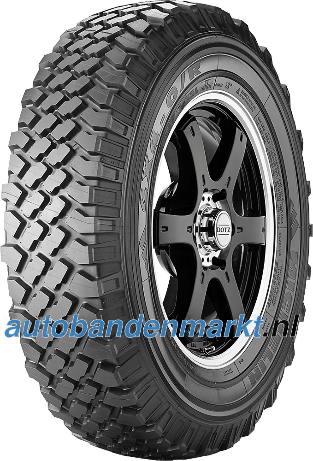 Afbeelding van Michelin 4x4 O/R XZL ( 7.50 R16C 116N 10PR EV Suitable, POR )
