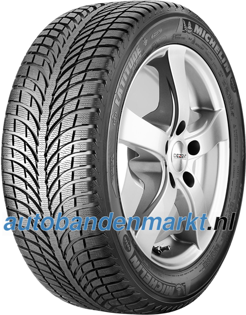 Afbeelding van Michelin Latitude Alpin LA2 ZP ( 255/55 R18 109H XL *, EV Suitable, runflat )