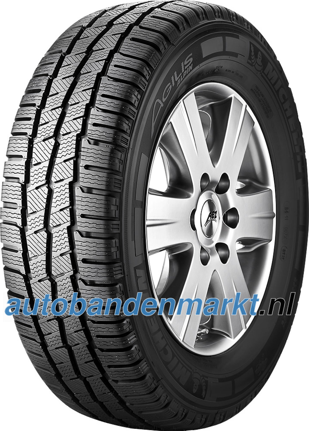 Afbeelding van Michelin Agilis Alpin ( 215/65 R16C 109/107R 8PR Dubbel merk 106T, EV Suitable )