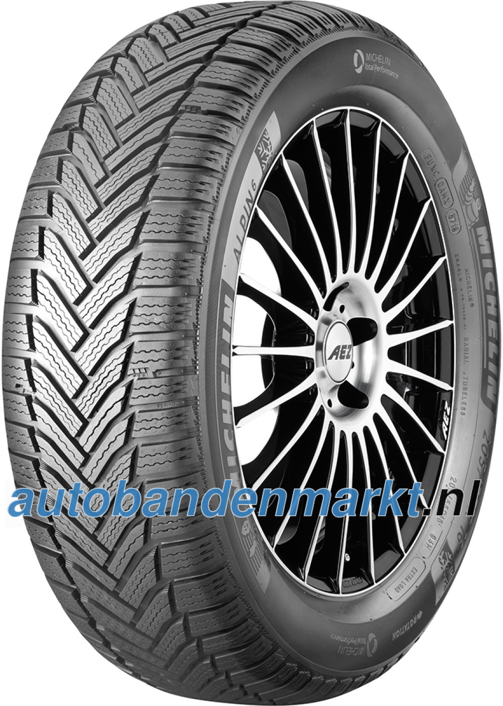 Afbeelding van Michelin Alpin 6 ZP ( 205/45 R17 88V XL EV Suitable, runflat )