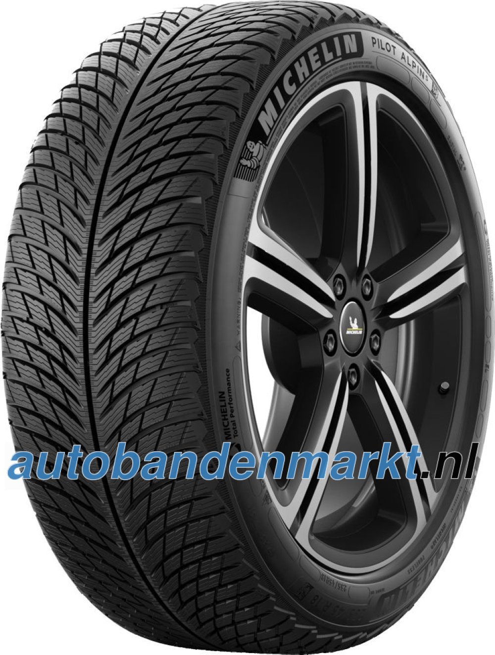 Afbeelding van Michelin Pilot Alpin 5 ZP ( 245/50 R19 105V XL *, EV Suitable, SUV, met wangbescherming (FSL), runflat )