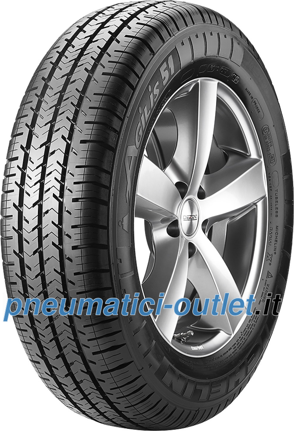 Michelin Agilis 51 ( 225/60 R16C 105/103T doppie indicazioni 101H ) Michelin Agilis 51 ( 225/60 R16C 105/103T doppie indicazioni 101H )