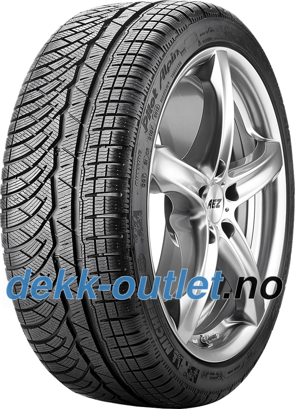 Michelin Pilot Alpin PA4 ( 255/45 R19 100V , N1, med felgbeskyttelseslist (FSL) ) Michelin Pilot Alpin PA4 ( 255/45 R19 100V , N1, med felgbeskyttelseslist (FSL) )