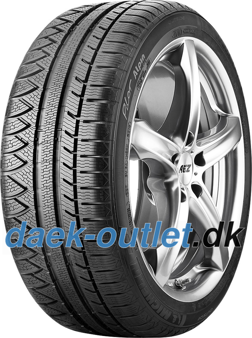 Michelin Pilot Alpin PA3 ( 245/35 R19 93W XL , med fælgbeskyttelses liste (FSL), GRNX ) Michelin Pilot Alpin PA3 ( 245/35 R19 93W XL , med fælgbeskyttelses liste (FSL), GRNX )