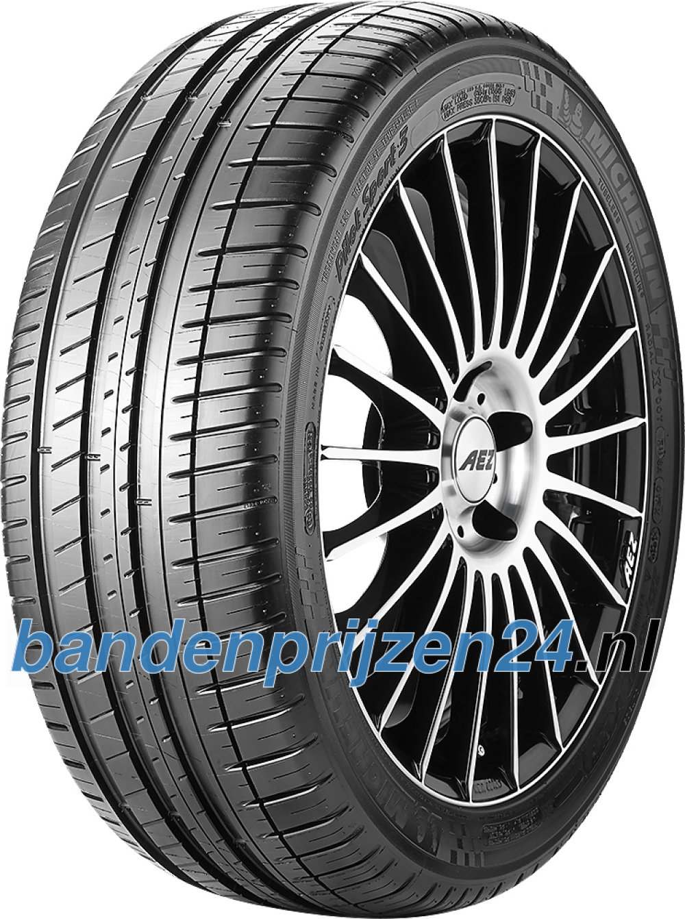 Michelin Pilot Sport 3 ( 255/40 ZR19 100Y XL met wangbescherming (FSL), GRNX ) Michelin Pilot Sport 3 ( 255/40 ZR19 100Y XL met wangbescherming (FSL), GRNX )