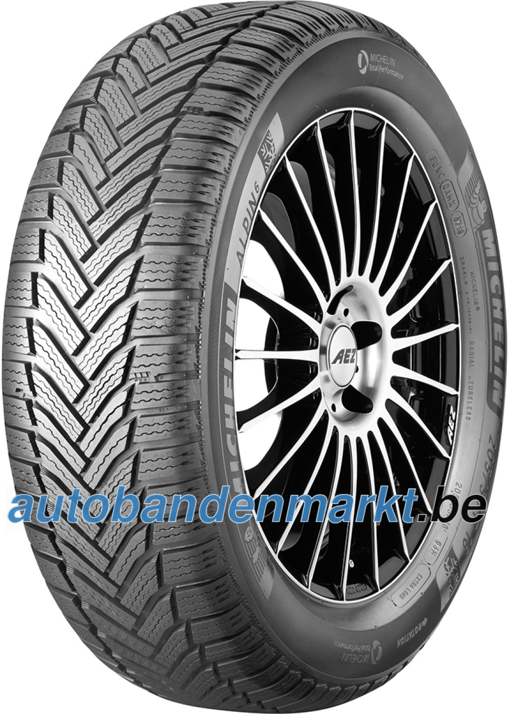Michelin Alpin 6 ( 215/40 R17 87V XL, met wangbescherming (FSL) )