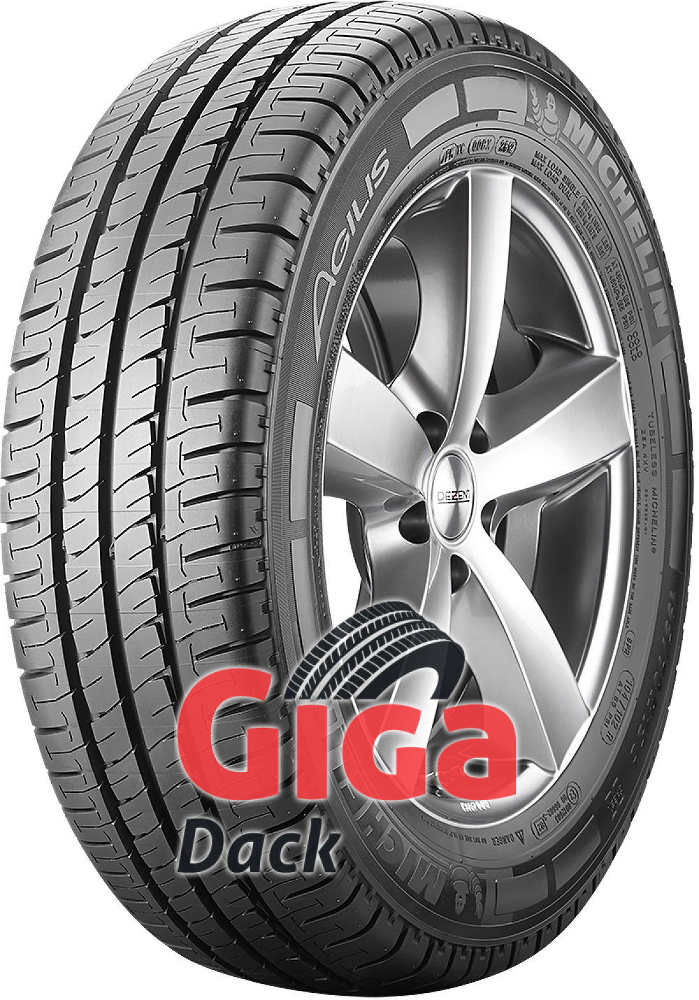 Michelin Agilis+ ( 215/75 R16C 113/111R med fälg skyddslist (FSL) ) Michelin Agilis+ ( 215/75 R16C 113/111R med fälg skyddslist (FSL) )