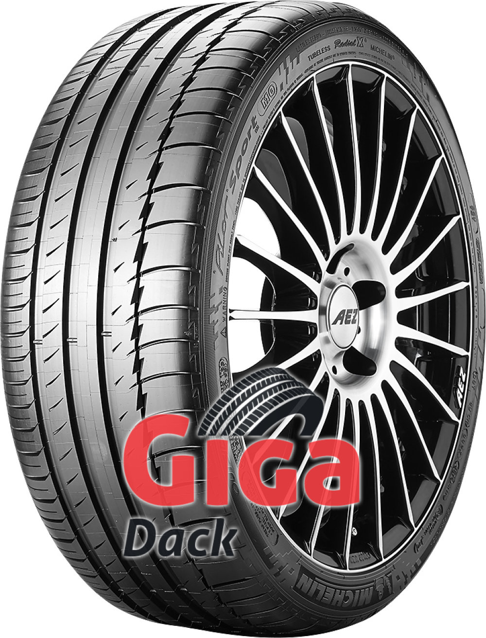 Michelin Pilot Sport PS2 ( 285/30 ZR18 (93Y) med fälg skyddslist (FSL), N3 ) Michelin Pilot Sport PS2 ( 285/30 ZR18 (93Y) med fälg skyddslist (FSL), N3 )