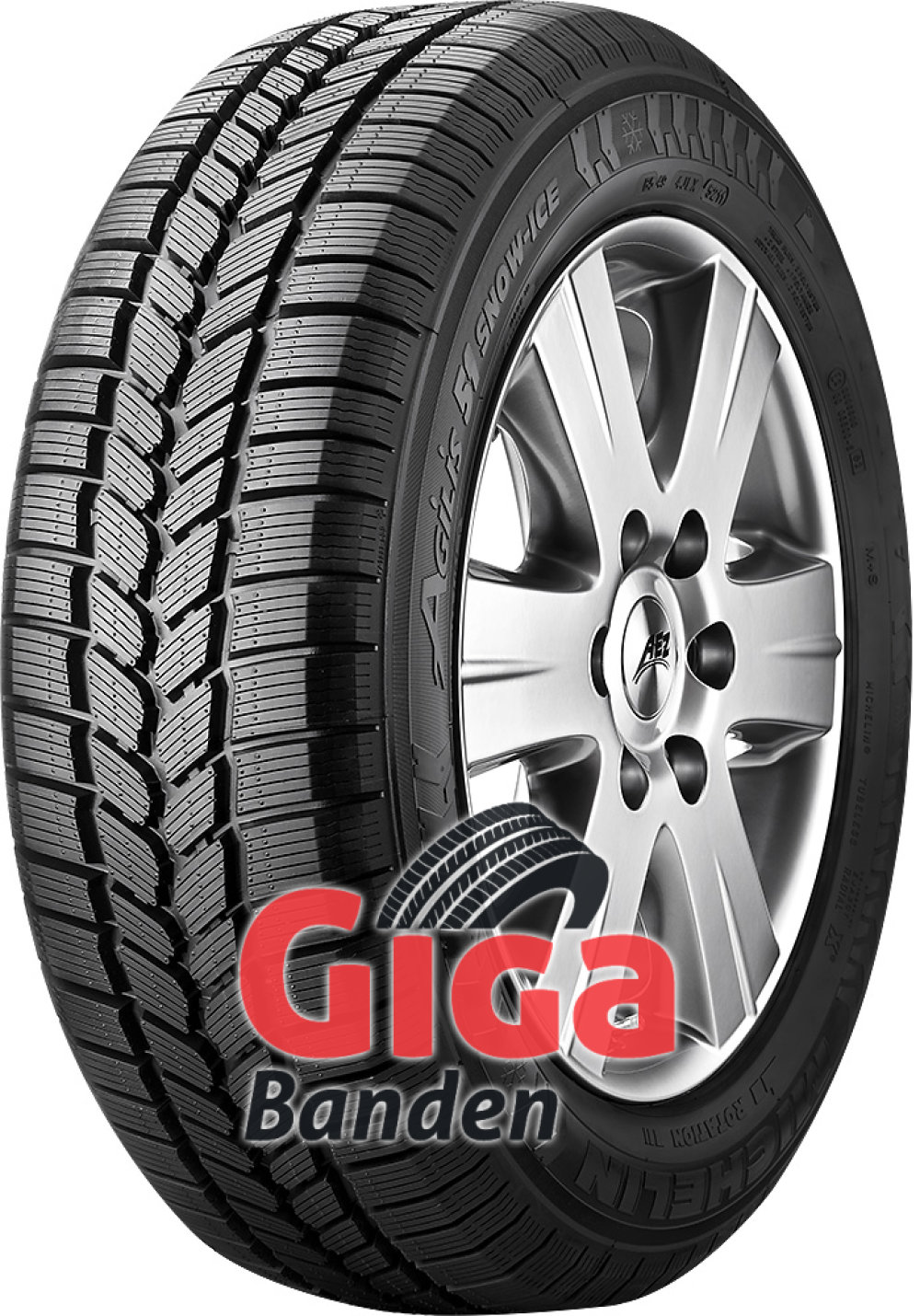 Michelin Agilis Snow Ice 51 ( 215/65 R15C 104/102T , met wangbescherming (FSL) ) Michelin Agilis Snow Ice 51 ( 215/65 R15C 104/102T , met wangbescherming (FSL) )