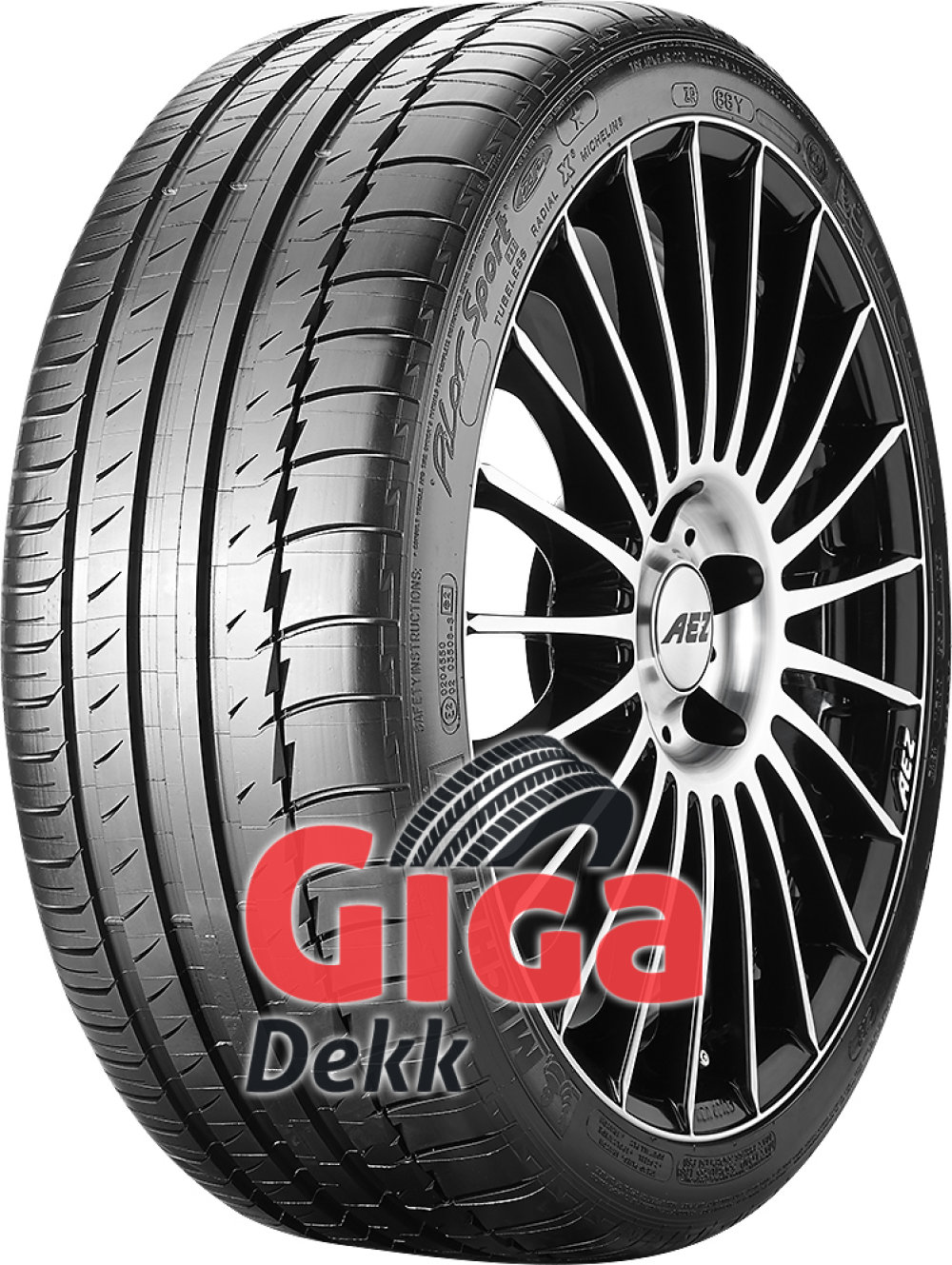 Michelin Pilot Sport PS2 ZP ( 275/35 ZR18 95Y med felgbeskyttelseslist (FSL), runflat ) Michelin Pilot Sport PS2 ZP ( 275/35 ZR18 95Y med felgbeskyttelseslist (FSL), runflat )