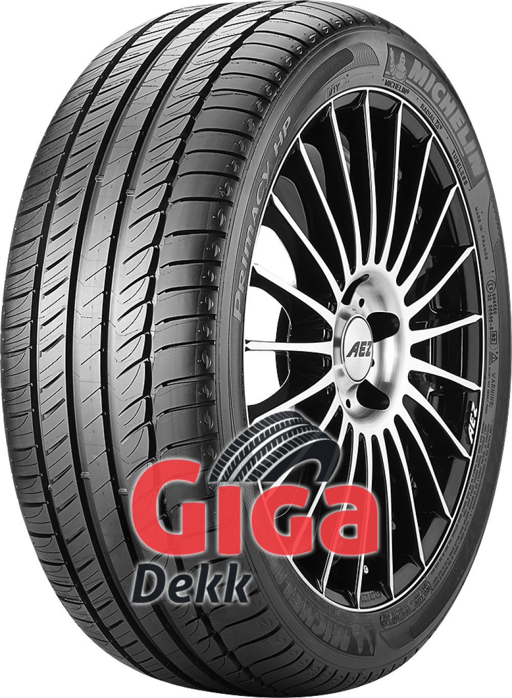 Michelin Primacy HP ( 255/40 R17 94W GRNX, MO, med felgbeskyttelseslist (FSL) ) Michelin Primacy HP ( 255/40 R17 94W GRNX, MO, med felgbeskyttelseslist (FSL) )