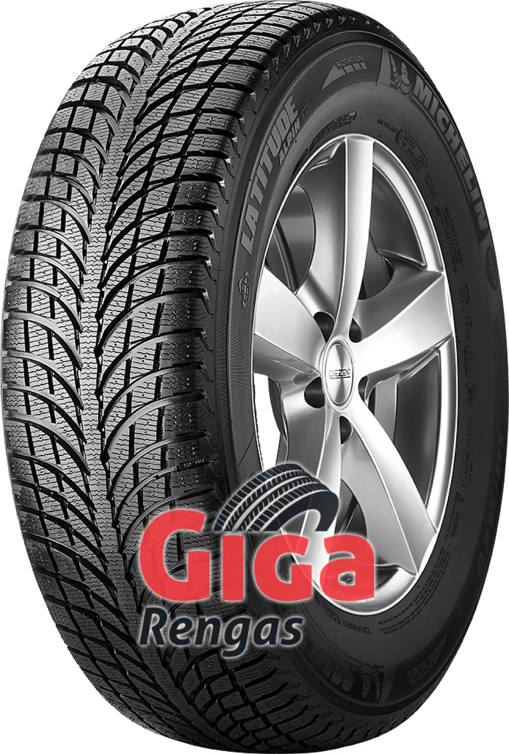 Michelin Latitude Alpin LA2 ( 275/45 R20 110V XL , N0, vanteen suojalistalla (FSL) ) Michelin Latitude Alpin LA2 ( 275/45 R20 110V XL , N0, vanteen suojalistalla (FSL) )