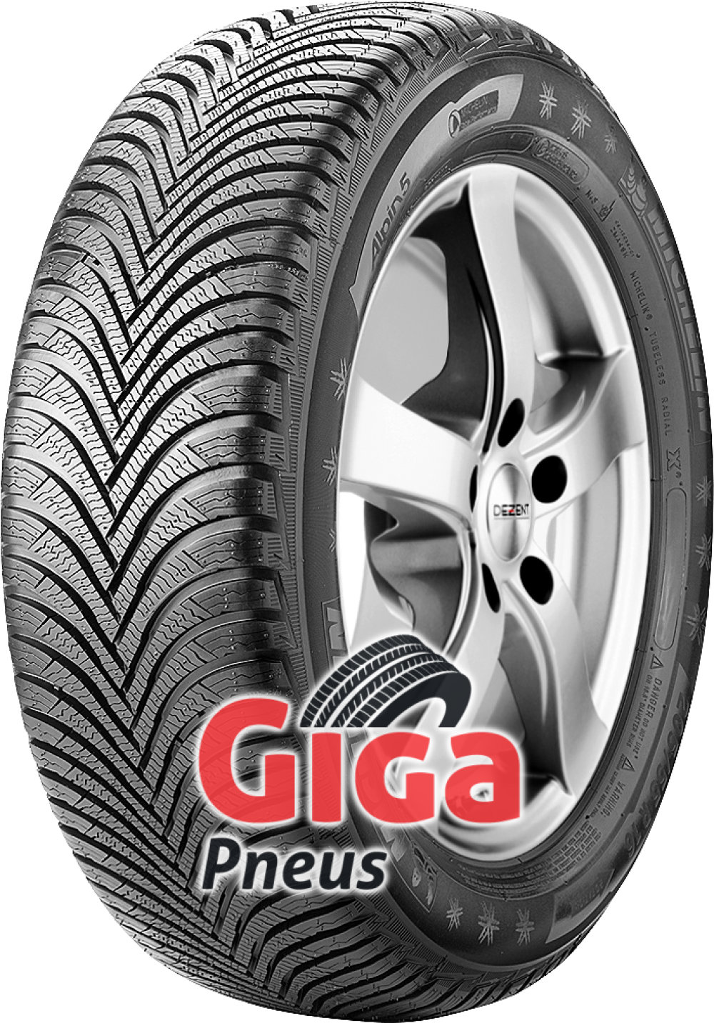 Michelin Alpin 5 ( 195/60 R16 89H , avec rebord protecteur de jante (FSL) ) Michelin Alpin 5 ( 195/60 R16 89H , avec rebord protecteur de jante (FSL) )