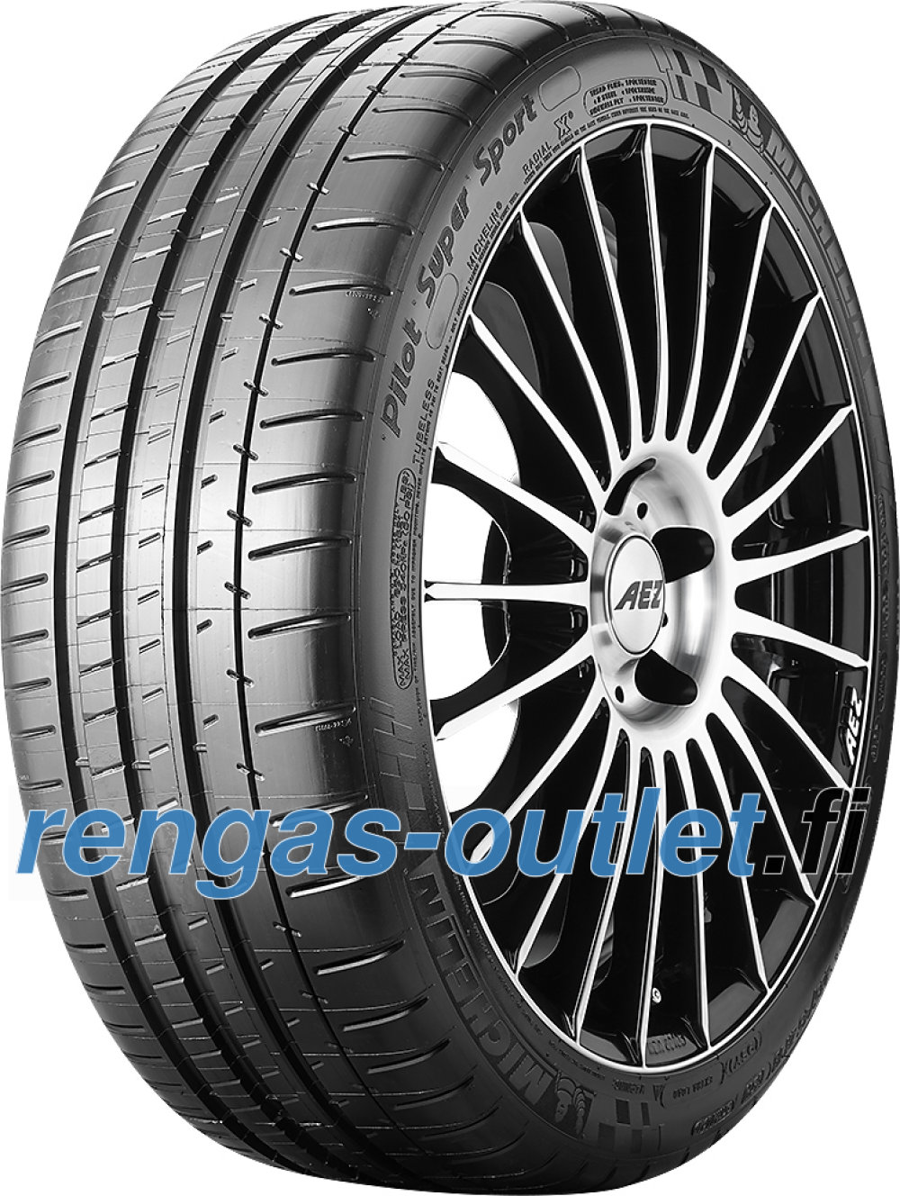 Michelin Pilot Super Sport ( 255/45 ZR20 (105Y) XL vanteen suojalistalla (FSL) ) Michelin Pilot Super Sport ( 255/45 ZR20 (105Y) XL vanteen suojalistalla (FSL) )