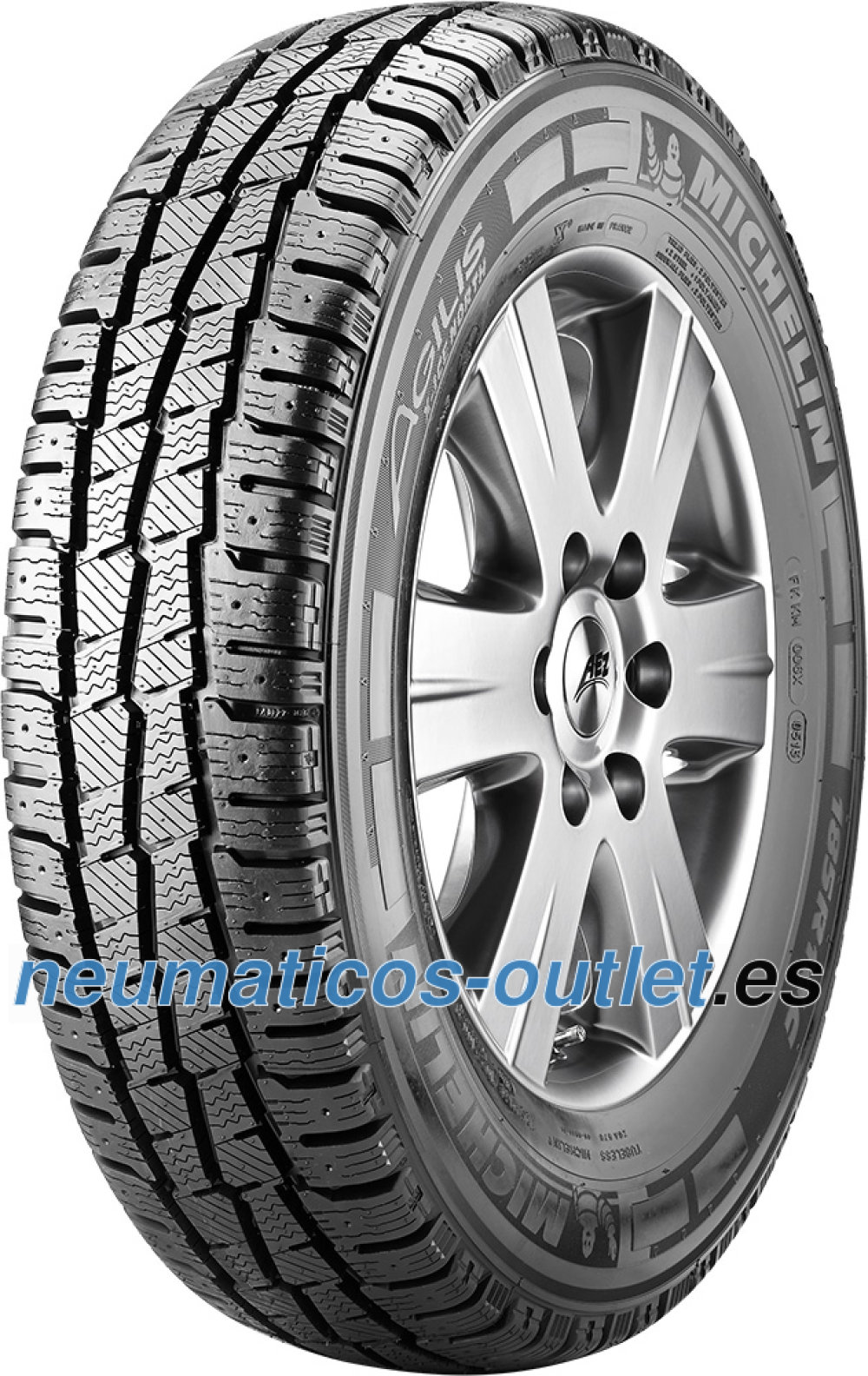 Michelin Agilis X-Ice North ( 185/75 R16C 104/102R , con sistema de anclaje de clavos ) Michelin Agilis X-Ice North ( 185/75 R16C 104/102R , con sistema de anclaje de clavos )