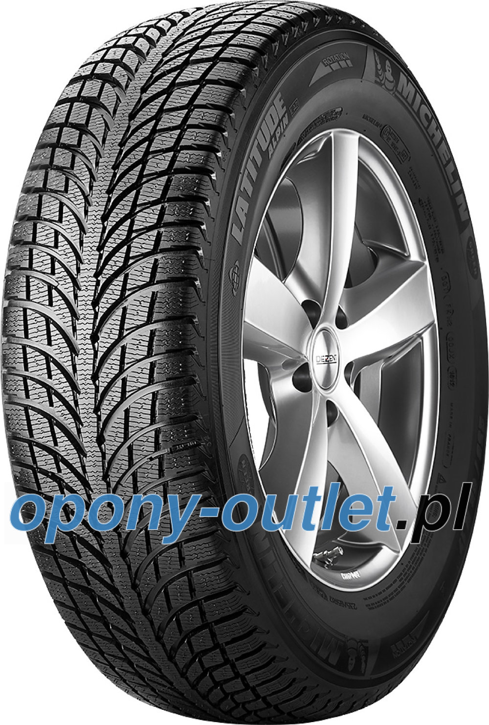 Michelin Latitude Alpin LA2 ( 275/40 R20 106V XL ) Michelin Latitude Alpin LA2 ( 275/40 R20 106V XL )