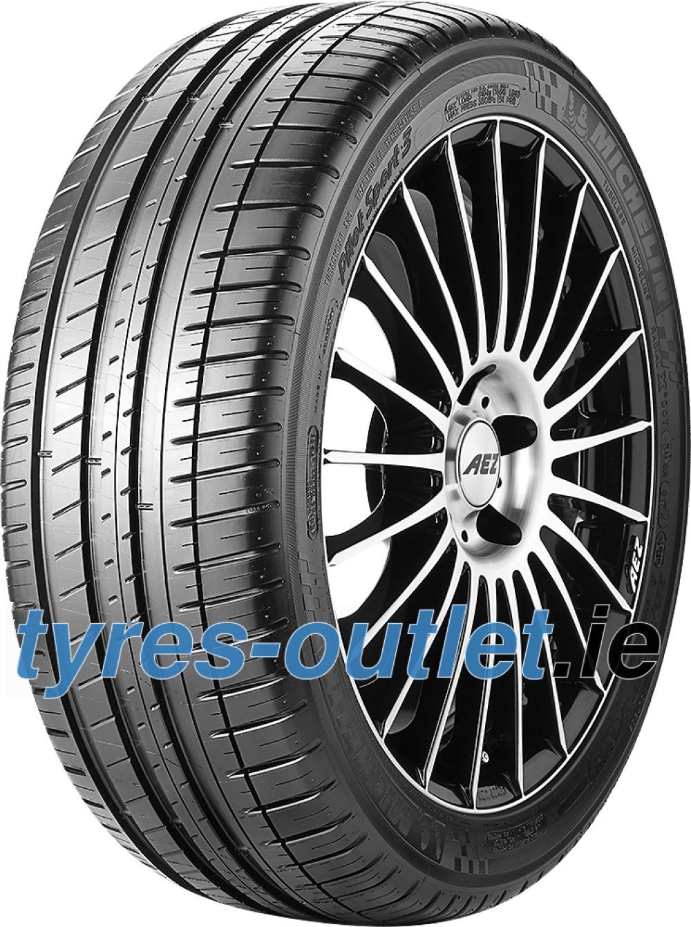Michelin Pilot Sport 3 ( 225/40 ZR18 92W XL GRNX, with rim protection ridge (FSL) ) Michelin Pilot Sport 3 ( 225/40 ZR18 92W XL GRNX, with rim protection ridge (FSL) )