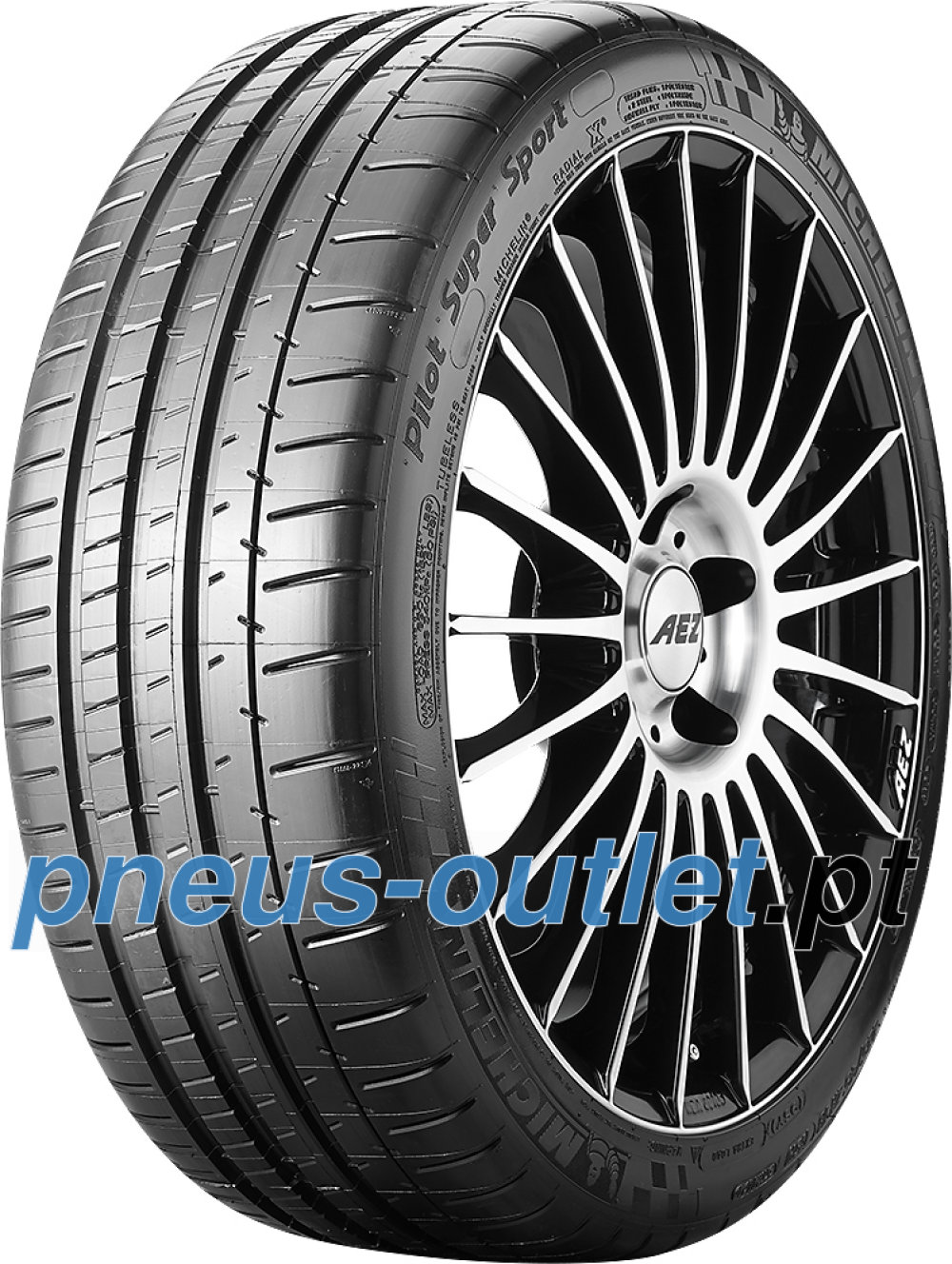 Michelin Pilot Super Sport ( 245/35 ZR21 (96Y) XL Acoustic, T0, com protecção da jante e estrias (FSL) ) Michelin Pilot Super Sport ( 245/35 ZR21 (96Y) XL Acoustic, T0, com protecção da jante e estrias (FSL) )