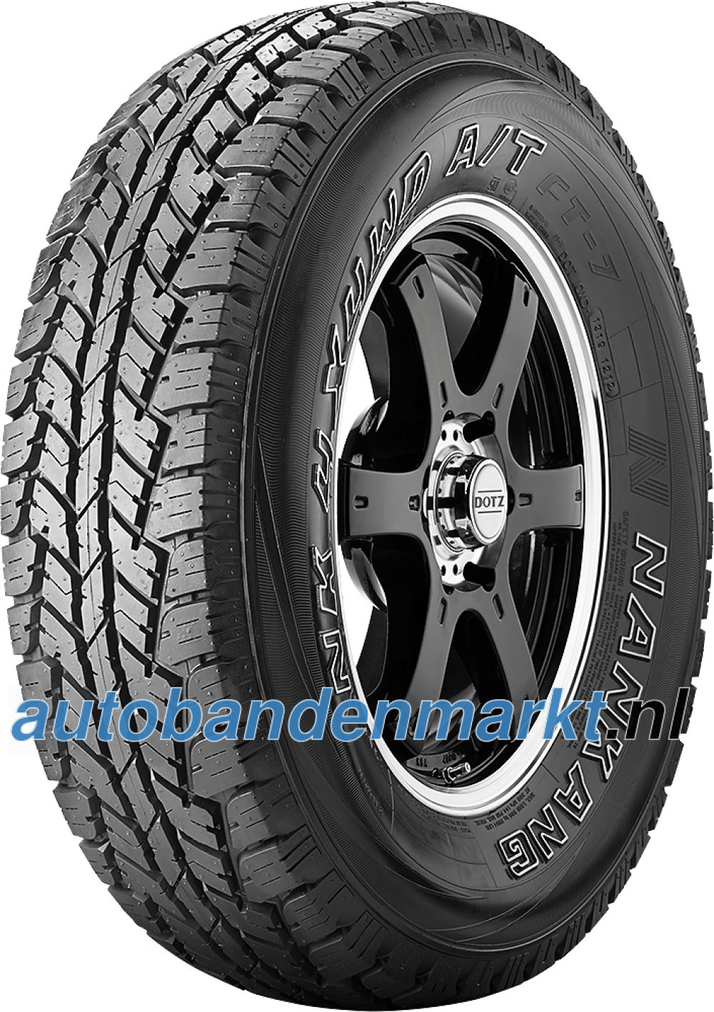 Afbeelding van Nankang 4x4 WD A/T FT-7 ( 255/70 R16 111S OWL )