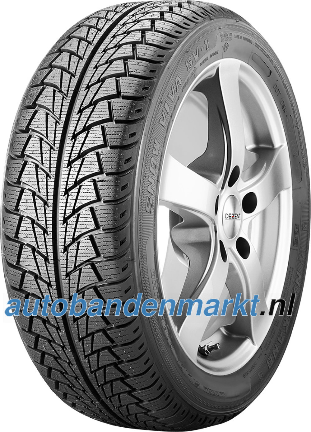 Afbeelding van Nankang Snow Viva SV-1 ( 175/60 R15 81H, Nordic compound, met velgrandbescherming (MFS) )