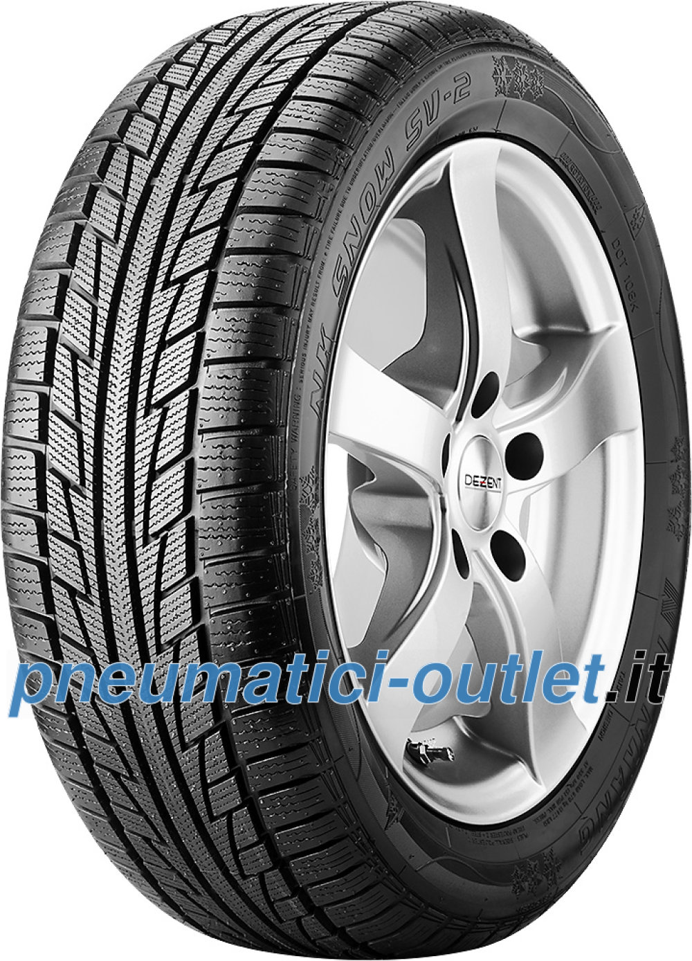 Nankang Snow SV-2 ( 245/45 R18 100H XL , con protezione del cerchio (MFS) ) Nankang Snow SV-2 ( 245/45 R18 100H XL , con protezione del cerchio (MFS) )