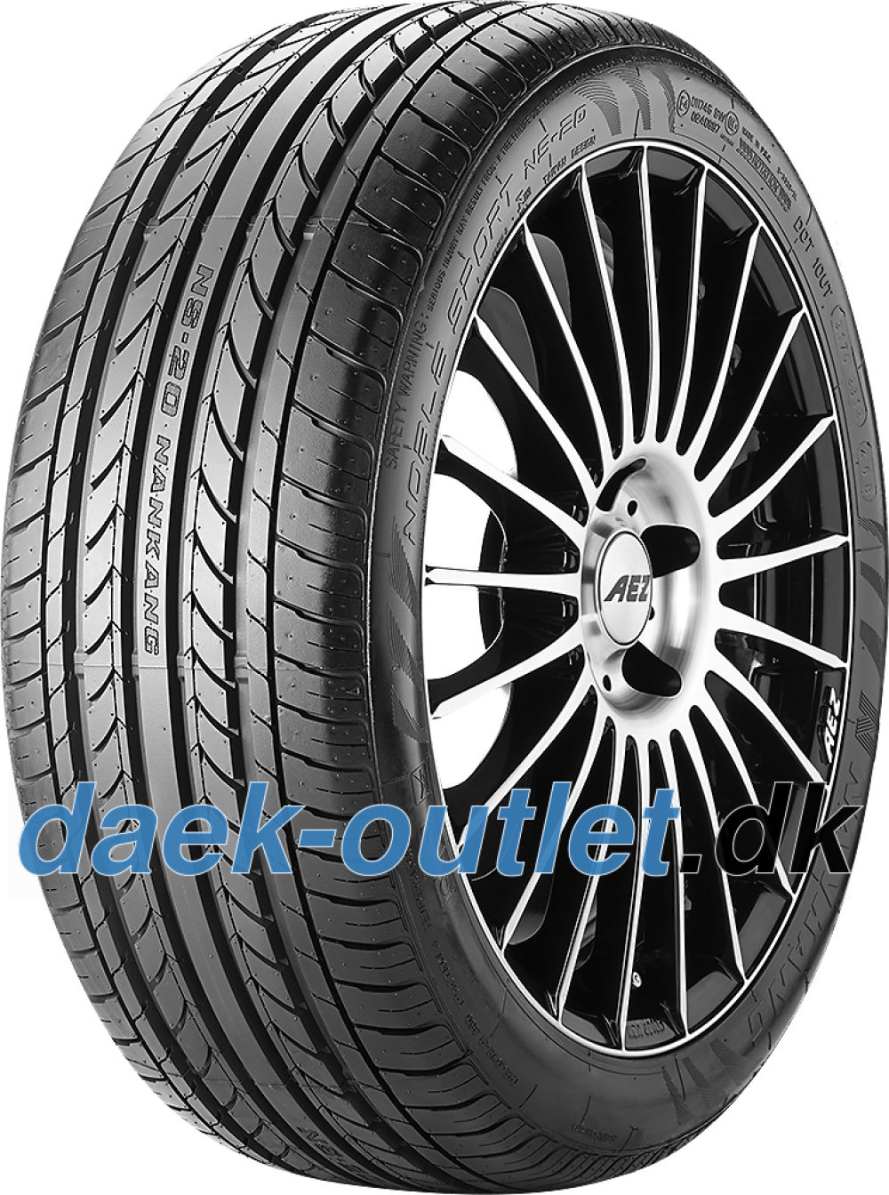 Nankang Noble Sport NS-20 ( 195/45 R16 80V med fælgbeskyttelse (MFS) ) Nankang Noble Sport NS-20 ( 195/45 R16 80V med fælgbeskyttelse (MFS) )