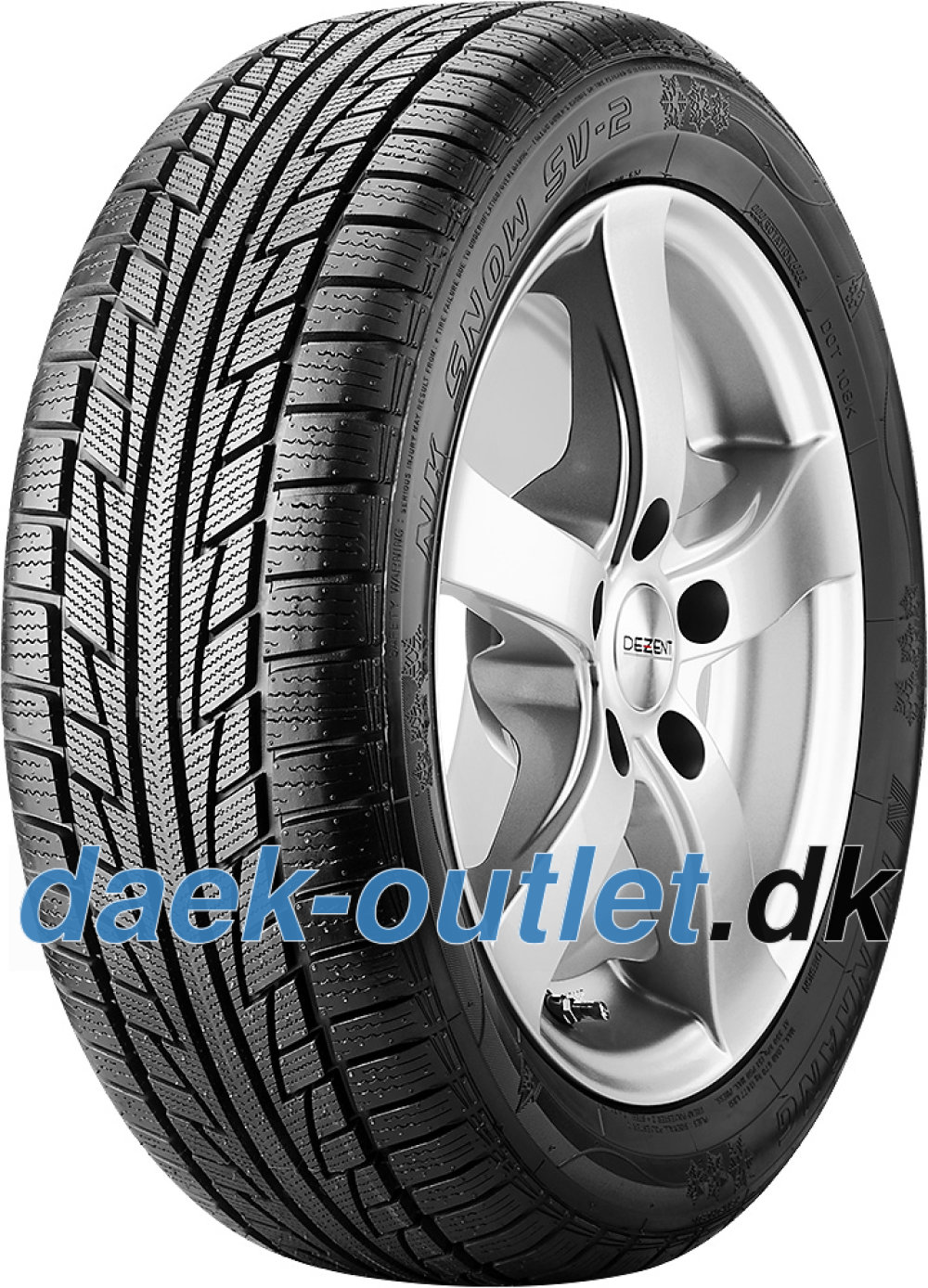 Nankang Snow SV-2 ( 195/50 R16 88T XL , med fælgbeskyttelse (MFS) ) Nankang Snow SV-2 ( 195/50 R16 88T XL , med fælgbeskyttelse (MFS) )