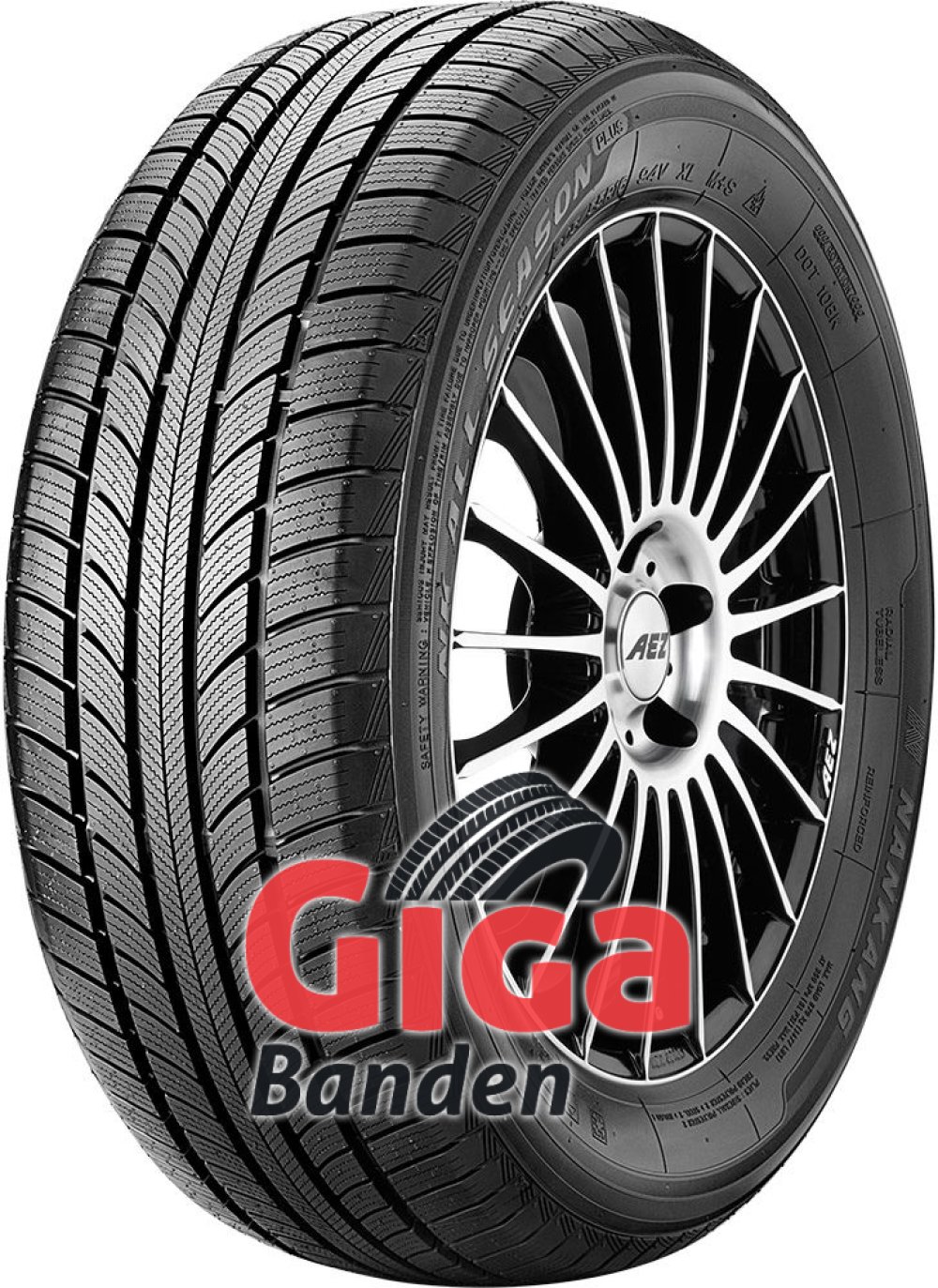 Nankang All Season Plus N-607+ ( 185/55 R15 86H XL ) Nankang All Season Plus N-607+ ( 185/55 R15 86H XL )