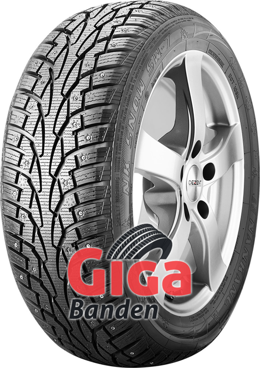 Nankang Snow SW-7 ( 185/70 R14 88T Te spiken ) Nankang Snow SW-7 ( 185/70 R14 88T Te spiken )