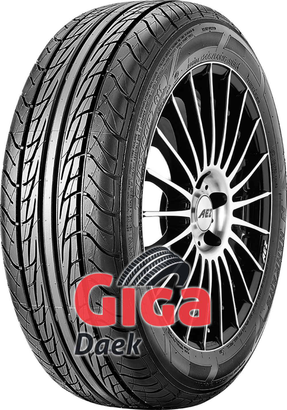 Nankang Toursport XR611 ( 195/60 R14 86H med fælgbeskyttelse (MFS) ) Nankang Toursport XR611 ( 195/60 R14 86H med fælgbeskyttelse (MFS) )