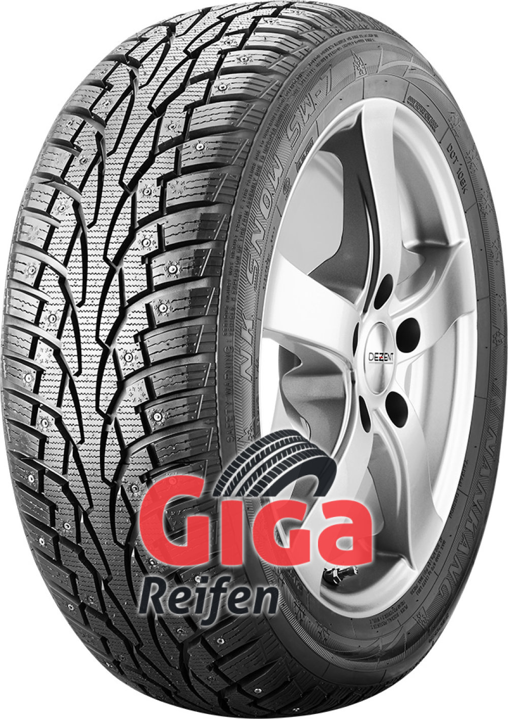 Nankang Snow SW-7 ( 195/70 R14 91T bespiked, mit Felgenschutz (MFS) ) Nankang Snow SW-7 ( 195/70 R14 91T bespiked, mit Felgenschutz (MFS) )
