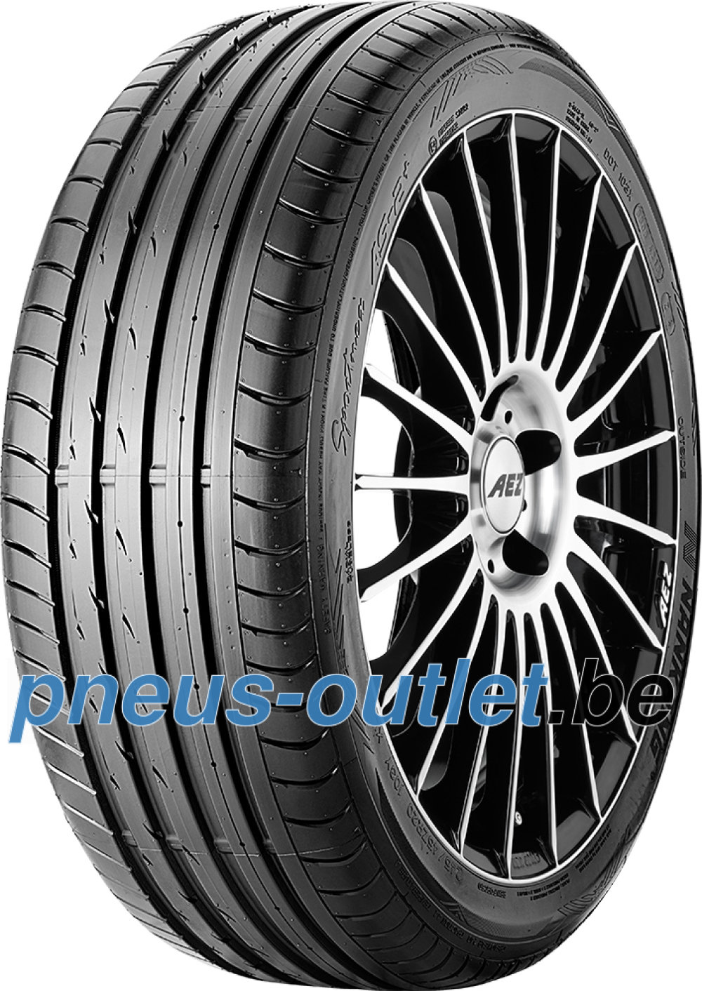 Nankang Sportnex AS-2+ ( 245/30 ZR21 91Y XL avec protège-jante (MFS) )