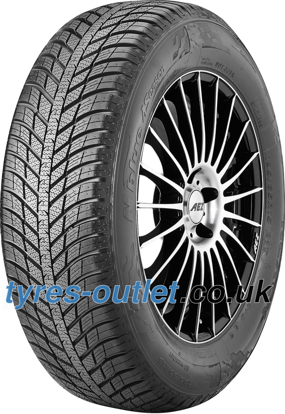 Nexen N blue 4 Season 175 65 R13 80T 4PR tyres outlet