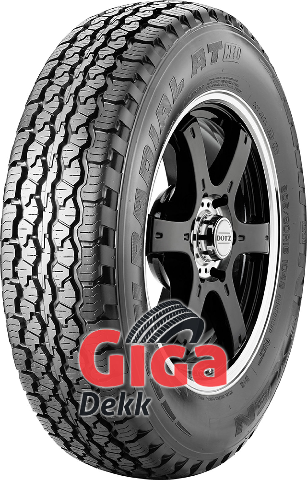 Nexen Radial A/T Neo ( 205/80 R16 104S RF 4PR ) Nexen Radial A/T Neo ( 205/80 R16 104S RF 4PR )