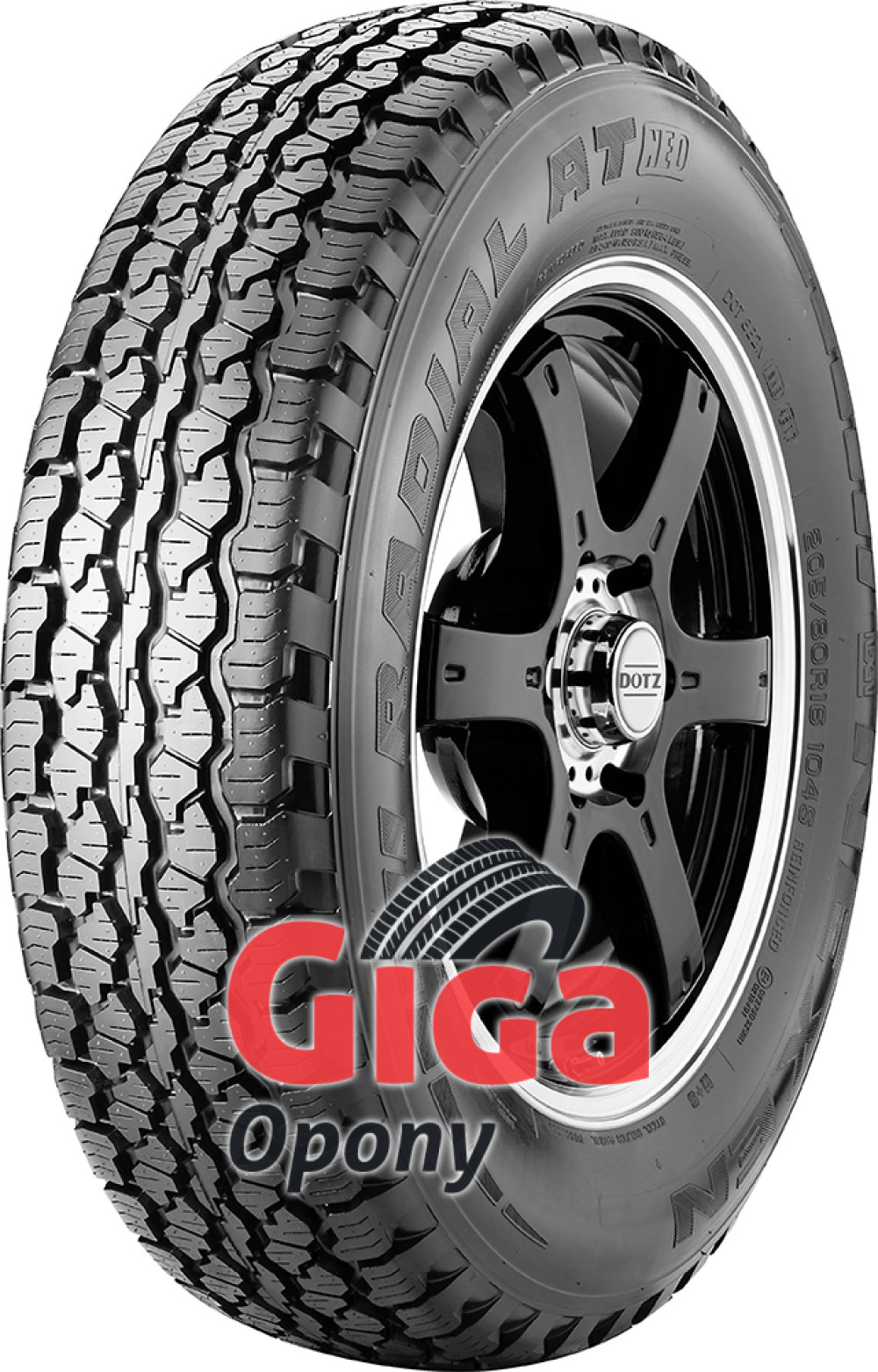 Nexen Radial A/T Neo ( 205/80 R16 104S RF 4PR ) Nexen Radial A/T Neo ( 205/80 R16 104S RF 4PR )
