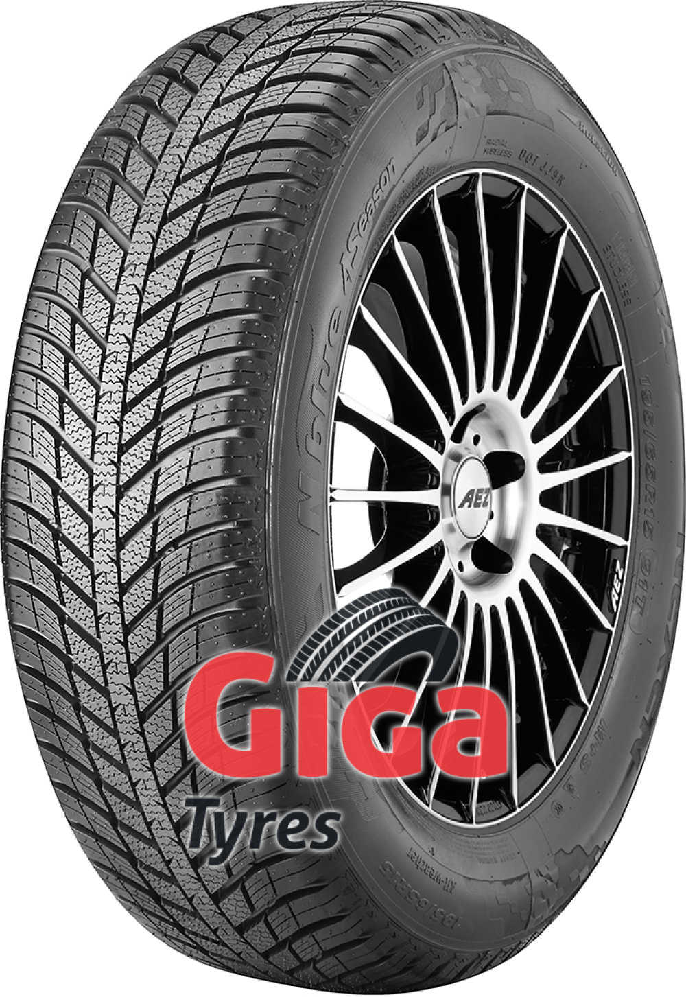 Nexen N blue 4 Season ( 195/60 R14 86T 4PR ) Nexen N blue 4 Season ( 195/60 R14 86T 4PR )