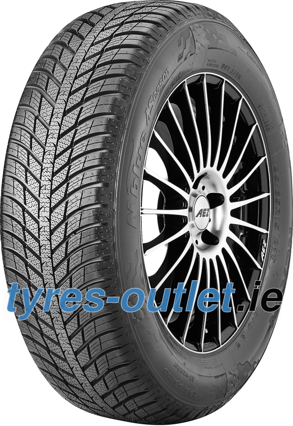 Nexen N blue 4 Season 175 70 R13 82T 4PR tyres outlet.ie