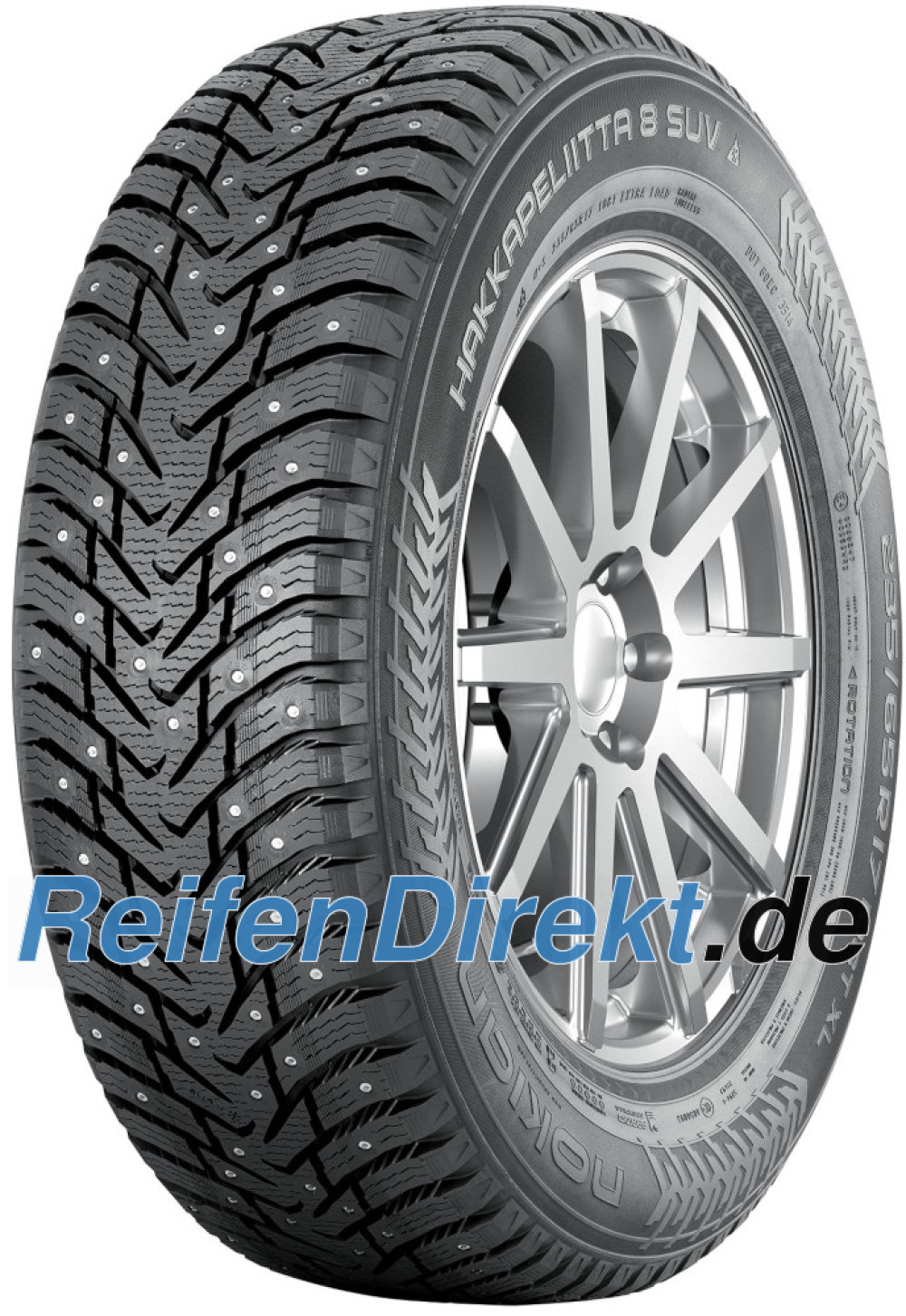 Nokian Hakkapeliitta 8 SUV ( 285/60 R18 116T bespiked )