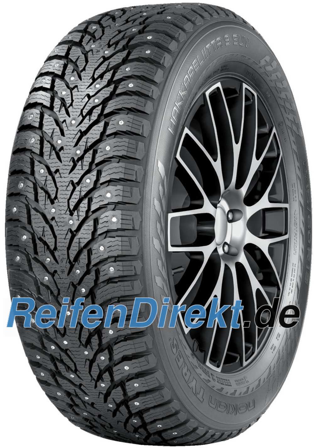 Nokian Hakkapeliitta 9 SUV ( 275/50 R21 113T XL, bespiked )